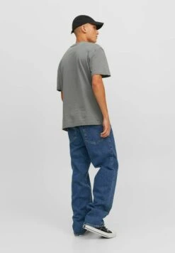 Jack & Jones Ss O Neck NoosT-Shirt BasicGrey Uomo T-shirt E Polo JA222O3U0-C12 -Jack & Jones 2a18607e9dcb4dfa8aed87afd390f4bb