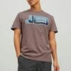 Jack & Jones Jcologan Crew NeckT-Shirt Con StampaTwilight Mauve Uomo T-shirt E Polo JA222O53I-I11