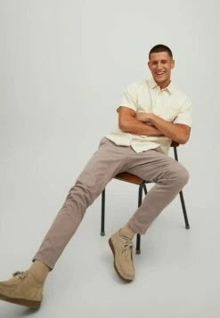 Jack & Jones Marco Fred AmaChinoFungi Uomo Pantaloni JA222E0RO-C12 -Jack & Jones 2c3b9231cbd7471caf46f5b29d0179ad