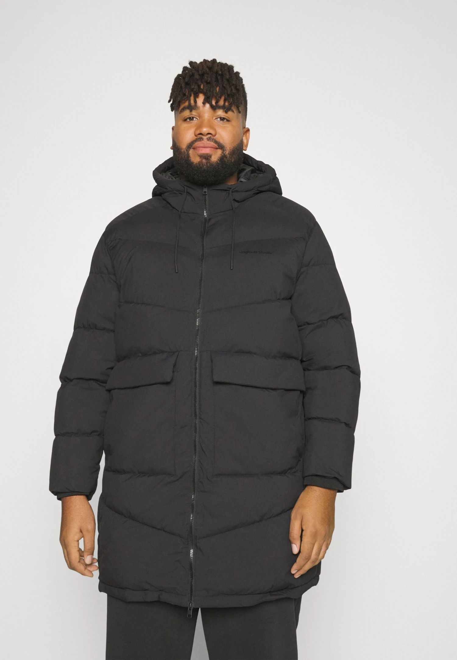 Jack & Jones Jorvesterbro Long Puffer Sn PlsGiacca InvernaleBlack Uomo Giacche JA222T1OH-Q11 3 Jack & Jones Jorvesterbro Long Puffer Sn PlsGiacca InvernaleBlack Uomo Giacche JA222T1OH-Q11