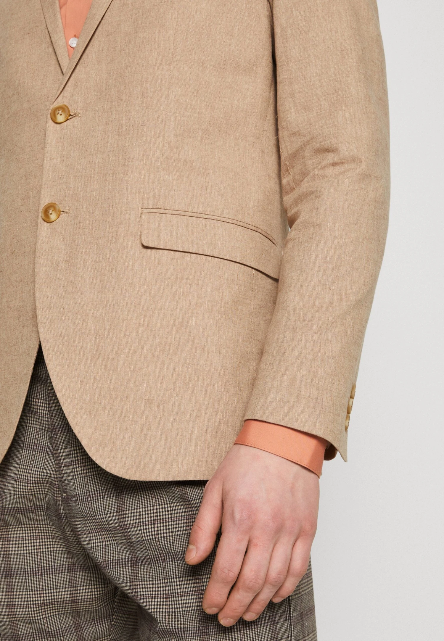 JACK&JONES Premium Jprriviera Slim Fit GiaccaBeige Uomo Completi E Cravatte JAM22A063-K12 8 JACK&JONES Premium Jprriviera Slim Fit GiaccaBeige Uomo Completi E Cravatte JAM22A063-K12 - immagine 6