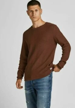 JACK&JONES Premium Jprblucarlos Crew NeckMaglioneCinnamon Uomo Maglieria JAM22Q03L-O12