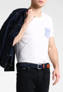 Jack & Jones Jacspring BeltCintura IntrecciataNavy Uomo Cinture JA252D02F-K11