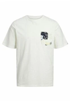 Jack & Jones Crew NeckT-Shirt Con StampaCloud Dancer Uomo T-shirt E Polo JA222O5GV-A11 -Jack & Jones 31258be274ad42e3b77c93d96993f4d2