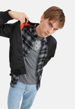 Jack & Jones Ocean- Giubbotto Bomber - Schwarz -Jack & Jones 353520699152438ea787418ae6564ec3