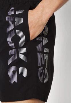 Jack & Jones Jjswim Splicelogo Shorts Da MareBlack Uomo Moda Mare JA282H05H-Q11 -Jack & Jones 37ce1c400703405b94df208c3c677564