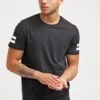 Jack & Jones Jcoboro Crew Neck Slim Fit T-Shirt Con StampaBlack Uomo T-shirt E Polo JA222O0YG-Q11 -Jack & Jones 386c5ab08028438fa854299a4578eeae