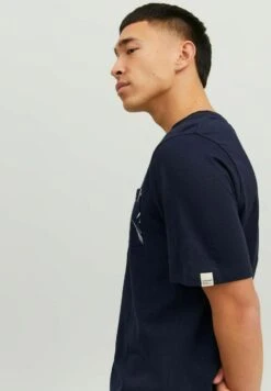 Jack & Jones BrusttascheT-Shirt Con StampaNavy Blazer Uomo T-shirt E Polo JA222O5EV-K11 -Jack & Jones 391312e2aa6e472caf3134c2f0586b6d