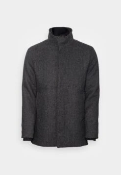 Jack & Jones Jjedunham SnCappotto CortoDark Grey Melange Uomo Cappotti JA222T0UP-C11 -Jack & Jones 39ca748ed1eb485da967df01411b624f