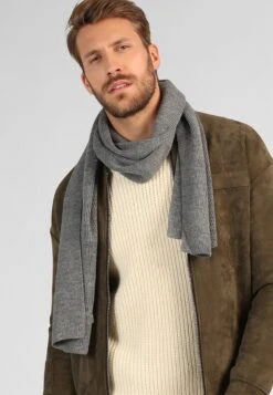 Jack & Jones Jacdna ScarfSciarpaGrey Melange Uomo Foulard E Sciarpe JA252G01C-C11