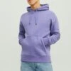 Jack & Jones Jjestar BasicNoosFelpa Con CappuccioTwilight Purple Uomo Maglieria E Felpe JA222S28T-I12 -Jack & Jones 3ac24677df6643ea9fd5cd5c7e36c3b8