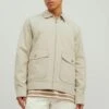 JACK&JONES Premium Giacca Da Mezza StagioneWhite Pepper Uomo Giacche JAM22T09I-B11 -Jack & Jones 3b9b095b88174fb79962ac821e264af6