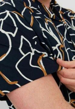 Jack & Jones Plus Size Kurzarm FreizeitCamiciaNight Sky Uomo Camicie JA222D2J4-K12 -Jack & Jones 3bfd31f7c90a4edb8b295cdae86bc44a