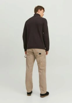 Jack & Jones Jehill Roll Neck NoosMaglioneSeal Brown Uomo Maglieria JA222Q159-O12 -Jack & Jones 3d18fb5209874c6aaa9c250b4cabc494