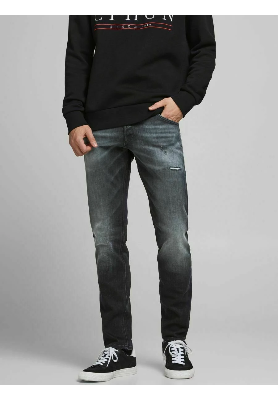 Jack & Jones Jeans Slim FitBlue Denim Uomo Jeans JA222G1HL-K11 3 Jack & Jones Jeans Slim FitBlue Denim Uomo Jeans JA222G1HL-K11
