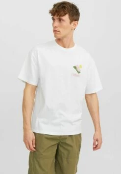 Jack & Jones JorholidaySs Crew Neck Ex2 23T-Shirt Con StampaWhite Uomo T-shirt E Polo JA222O5DG-A12 -Jack & Jones 3d206f66764e4b99996258aa0f06dd6b