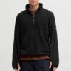 Jack & Jones SKI - FLEECEPULLOVER - LAUREL WREATH - Felpa In Pile - Black Beauty -Jack & Jones 3d3609dab27c440ea0924185ef7d4d14