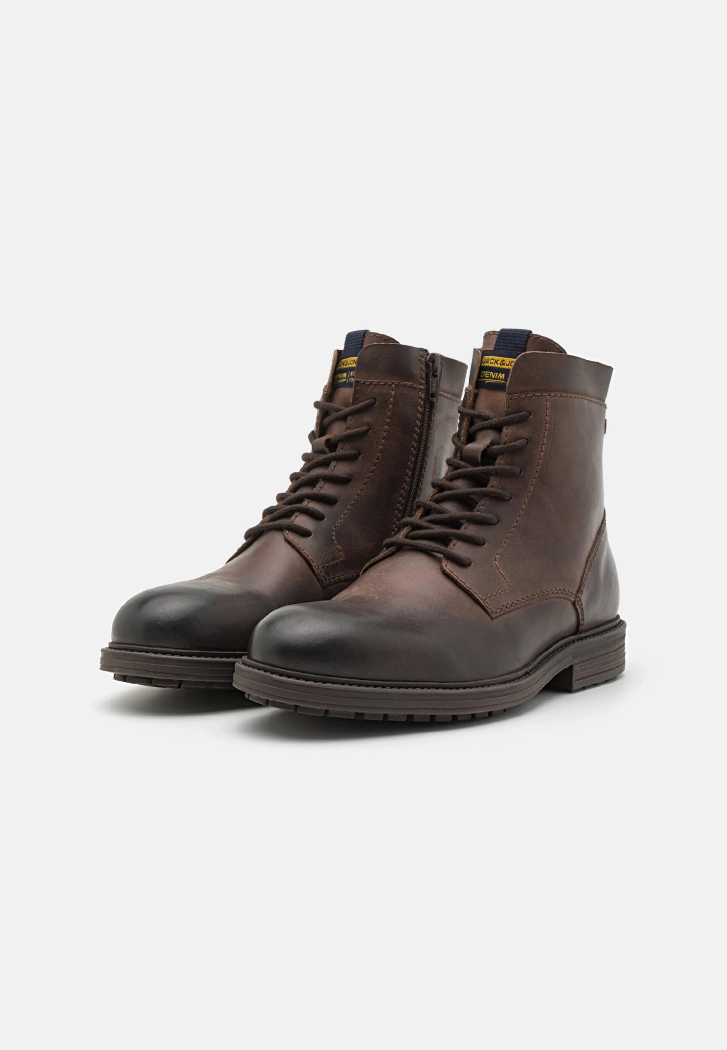 Jack & Jones Jfwdelaney BootStivaletti StringatiBrown Stone Uomo Stivaletti/Stivali JA212K044-O11 4 Jack & Jones Jfwdelaney BootStivaletti StringatiBrown Stone Uomo Stivaletti/Stivali JA212K044-O11 - immagine 2
