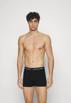 Jack & Jones Jacbath Skull Trunks 3 PackCulotteBlack/Silver Uomo Intimo JA282O0MG-Q11
