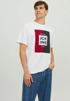 Jack & Jones 3 PackT-Shirt Con StampaBlack Uomo T-shirt E Polo JA222O5KR-Q11