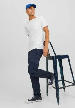 Jack & Jones Jpstmarco Joe AkmPantaloni CargoNavy Blazer Uomo Pantaloni JA222E0R9-T11 -Jack & Jones 43930cd28f0d4786825e45ab7ef4c3cf