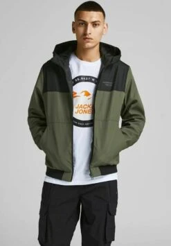 Jack & Jones Hood Noos - Giacca Leggera - Rosin