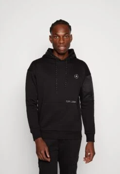 Jack & Jones Jcomix HoodFelpaBlack Uomo Maglieria E Felpe JA222S2U8-Q11