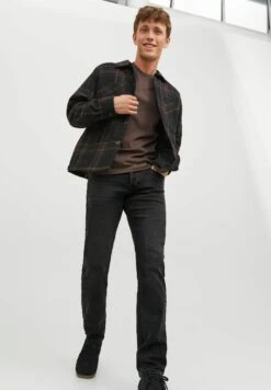 Jack & Jones Glenn Icon- Jeans A Sigaretta - Black Denim -Jack & Jones 4785bca3f2404e9497ac05cfac088f17