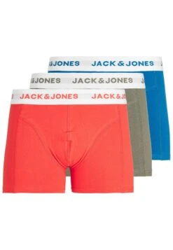 Jack & Jones Jacdaniel Trunks Im 3 Pack Mit Lo - Culotte - Rot