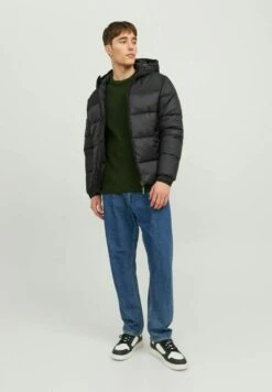 Jack & Jones Jjetoby Puffer SnGiacca InvernaleBlack Uomo Giacche JA222T1K9-Q11 -Jack & Jones 4862fc139a8f4400b3823943631b61de
