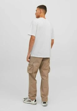 Jack & Jones Jcobooster Ss Crew Neck JunT-Shirt Con StampaWhite Uomo T-shirt E Polo JA222O55H-A12 -Jack & Jones 498470c73b9a44f1935d7c37a3d9191a