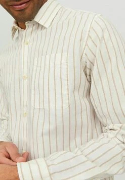 JACK&JONES Premium Jprblusummer Stripe L/SCamiciaSand Uomo Camicie JAM22D0BX-B11 -Jack & Jones 4b7a4ff74de449eb99a7d01ea83169bb