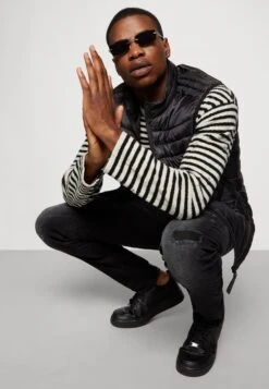 Jack & Jones Jjehero Warmer Collar NoosSmanicatoBlack Uomo Giacche JA222T10R-Q11 -Jack & Jones 4c522a69c79940f08cef725c0a9796c3