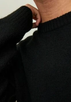 Jack & Jones JorollieCrew Neck - Maglione - Schwarz -Jack & Jones 4ccd9e4ecf92440fa62a09f7915f650f