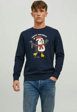 Jack & Jones X-MasFelpaNavy Blazer Uomo Maglieria E Felpe JA222S2Y8-K11