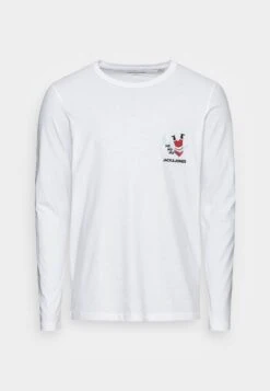 Jack & Jones Jacsanta Tee And Pants GiftboxPigiamaWhite/Navy Blazer Uomo Per La Notte JA282M028-A11 -Jack & Jones 4e6befa4960a461ea7b6df057596b832