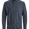 Jack & Jones Jjeclassic Heather StsCamicia EleganteNavy Blazer Uomo Completi E Cravatte JA222D1ZC-K11 -Jack & Jones 5069bb07e8284219a1a9831876178db1