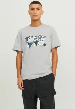 Jack & Jones Jcodust Crew Neck NoosT-Shirt Con StampaHigh Rise Uomo T-shirt E Polo JA222O5DV-C11