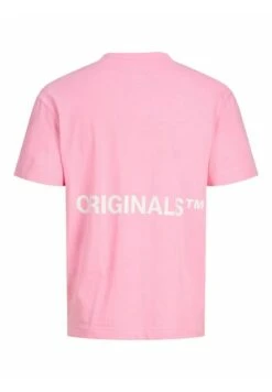 Jack & Jones Crew NeckT-Shirt Con StampaPrism Pink Uomo T-shirt E Polo JA222O5AI-J11 -Jack & Jones 5099470ffeb74119a8f7a3a0d15e1b6a