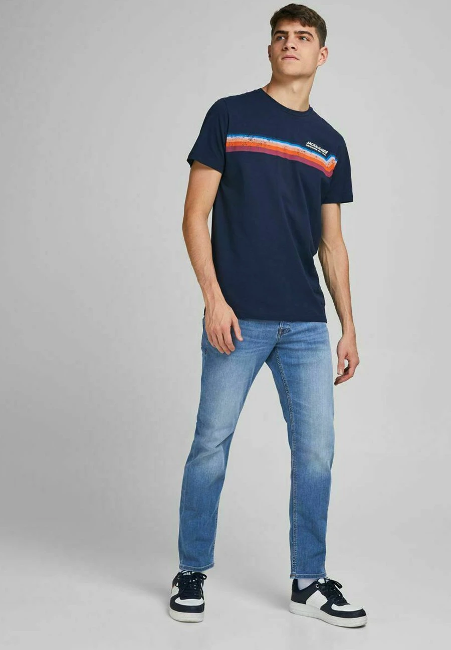 Jack & Jones Jeans A SigarettaBlue Denim Uomo Jeans JA222G1DO-K11 4 Jack & Jones Jeans A SigarettaBlue Denim Uomo Jeans JA222G1DO-K11 - immagine 2