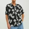 Jack & Jones Jorluke Palma Aop ResortSs LnCamiciaBlack Uomo Camicie JA222D2EZ-Q11 1 Jack & Jones Jorluke Palma Aop ResortSs LnCamiciaBlack Uomo Camicie JA222D2EZ-Q11 -Jack & Jones 538aac059f4a4bac80c598e80b344375