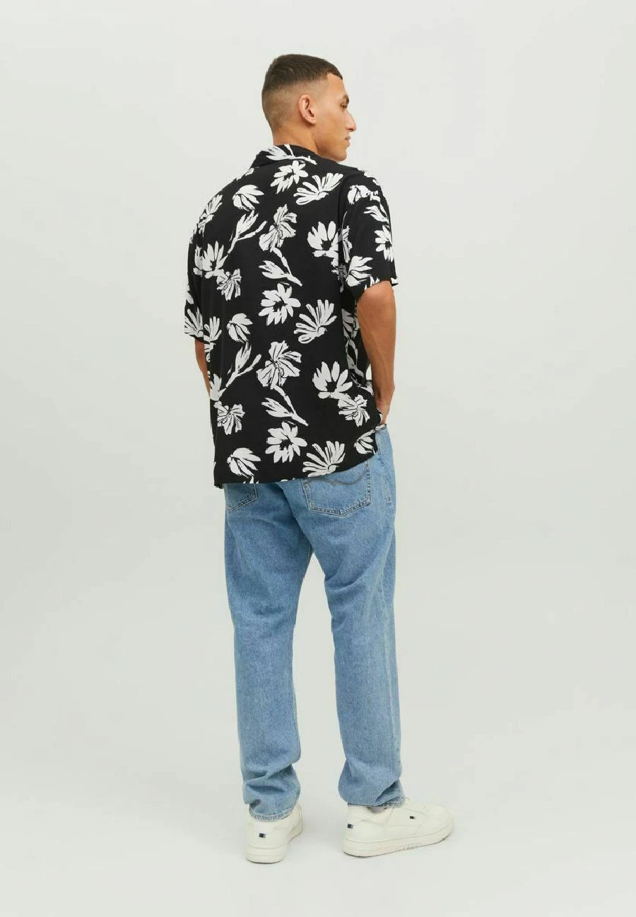 Jack & Jones Jorluke Palma Aop ResortSs LnCamiciaBlack Uomo Camicie JA222D2EZ-Q11 5 Jack & Jones Jorluke Palma Aop ResortSs LnCamiciaBlack Uomo Camicie JA222D2EZ-Q11 - immagine 3