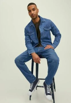 Jack & Jones Jeans A SigarettaBlue Denim Uomo Jeans JA222G1YT-K11 -Jack & Jones 54e3f6a01bce499cabb13d01fc8f4e70