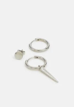 Jack & Jones Jactulo Earrings Unisex 3 PackOrecchiniSilver-Coloured Uomo Gioielli JA254L01J-D11 -Jack & Jones 55553be9bc1b49a89e059d6a7b83680b