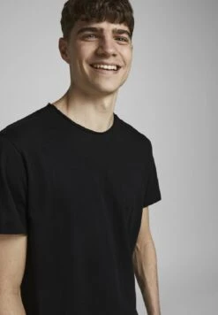 Jack & Jones Jwhbasher Tee O-Neck Ss NoosT-Shirt BasicBlack Uomo T-shirt E Polo JA222O5BH-Q11 -Jack & Jones 577b7879eb934140b4f02b1cad1bac28