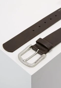 Jack & Jones Jacharry BeltCinturaDark Brown Uomo Cinture JA252D02U-O11 -Jack & Jones 57ffd87d082f4798ade0bb02ad93df06