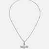 Jack & Jones Jacsterling Necklace UnisexCollanaSilver Uomo Gioielli JA254L013-D11