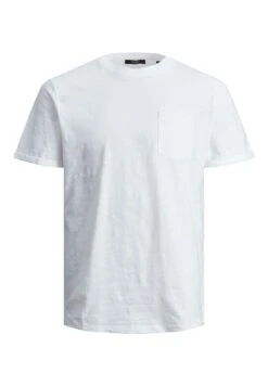 JACK&JONES Premium Jprblatropic Solid Ss Crew Neck SnT-Shirt BasicWeiß Uomo T-shirt E Polo JAM22O0BF-A11