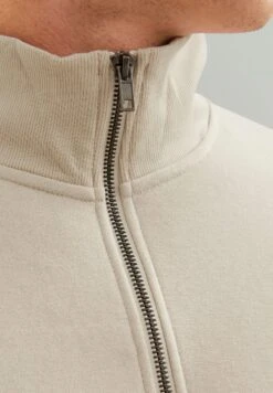 Jack & Jones Jjebradley Half ZipFelpaMoonbeam Uomo Maglieria E Felpe JA222S346-A11 -Jack & Jones 5c5d0b6b3e3340b9bc1d2ed5f58d9d4a