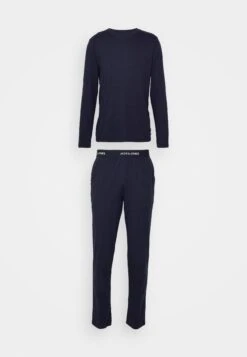 Jack & Jones Jacbasic Label Tee And Pants PigiamaNavy Blazer Uomo Per La Notte JA282M02G-K11 -Jack & Jones 5e041fcac9d044678be67ed929205e91